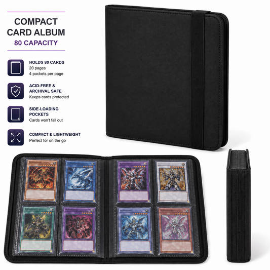 Compact Card Album 80 Capacity