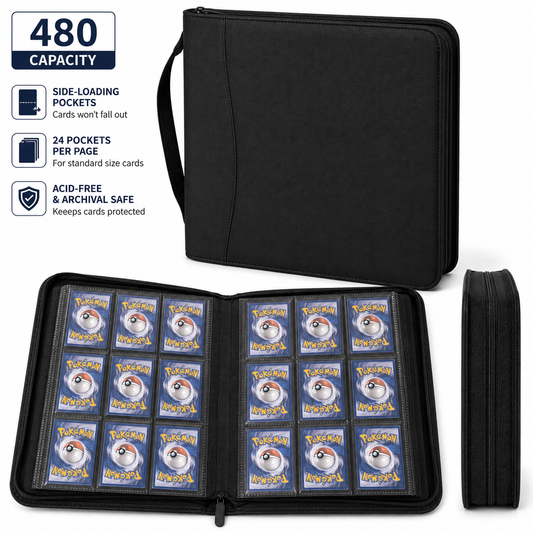 Side-Loading Card Portfolio 480 Capacity