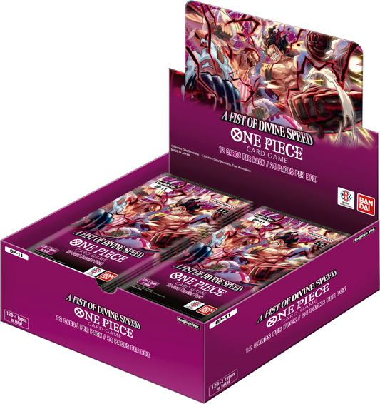 One Piece TCG - A Fist of Divine Speed (OP-11) - Display Case (12x Booster Boxes)