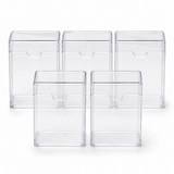 Clear Plastic Deck Case 5 Pack